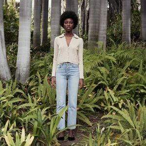 POSEY CARDIGAN SWEATER -- ANTIQUE IVORY (XL)